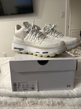 Jordan Woman’s Air Mae Sneakers in Off-White and Cream